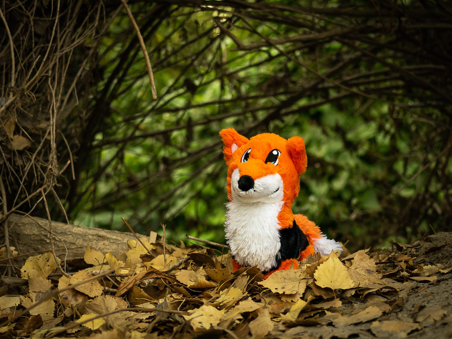 Nuttipetz Foxhund Plush Toy